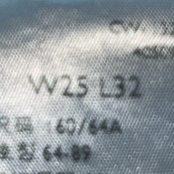 LEVI'S RE-RELEASE BIG E BAGGY DAD ULTRA WIDE LEG BLUE DENIM JEANS  EUC - W25 L32 - Picture 10 of 11